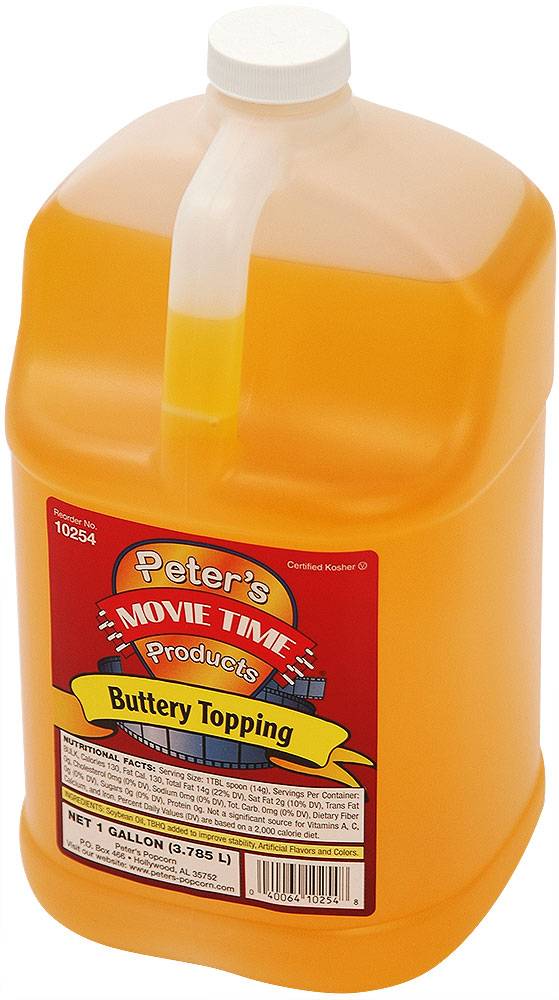 Benchmark Buttery Popcorn Topping - Gallon
