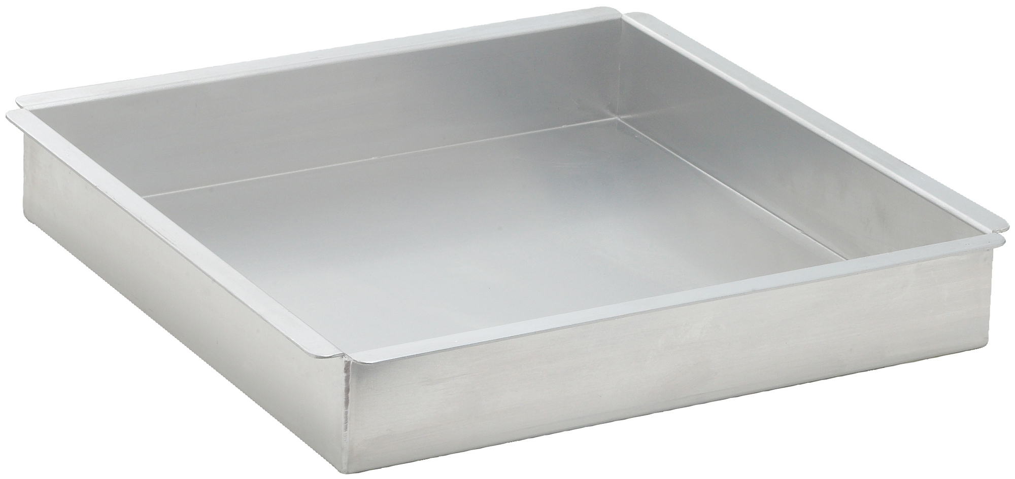 Square Cake Pan, 12"L x 12"W x 2"H, Alu