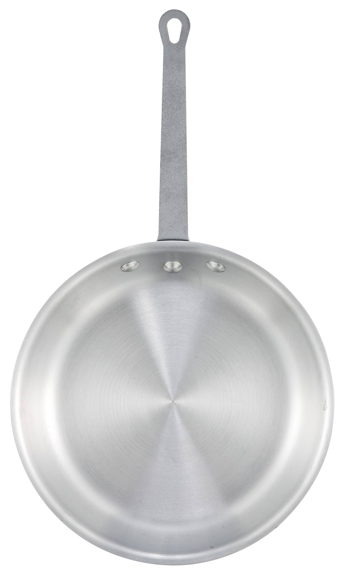 8" Alu Fry Pan, Gladiator, Natural Finish
