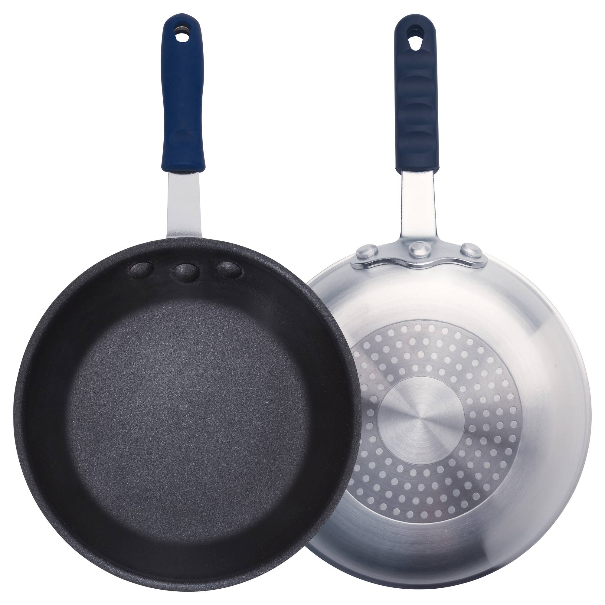 8" Induction Ready Alu Fry Pan, w/ S/S Bottom, w/Sleeve, Non-stick