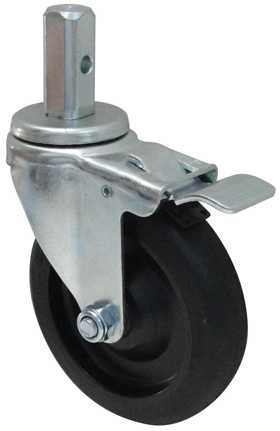 Caster w/Brake for ALRK & AWRK-series, Standard Weight