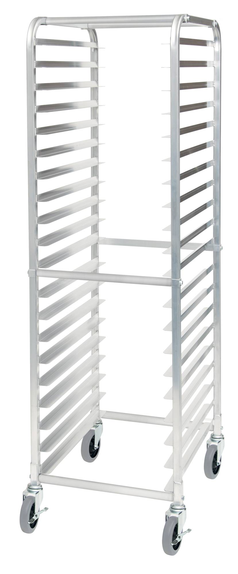 Sheet Pan Rack, 20-Tier, 3" Spacing, Aluminum, KD, NSF
