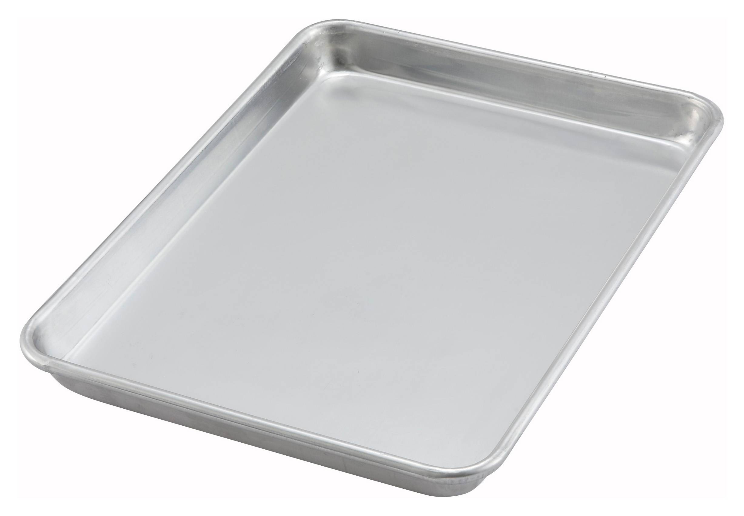 Sheet Pan, 1/4 Size, 9-1/2"x13", 20 Gauge, Aluminum