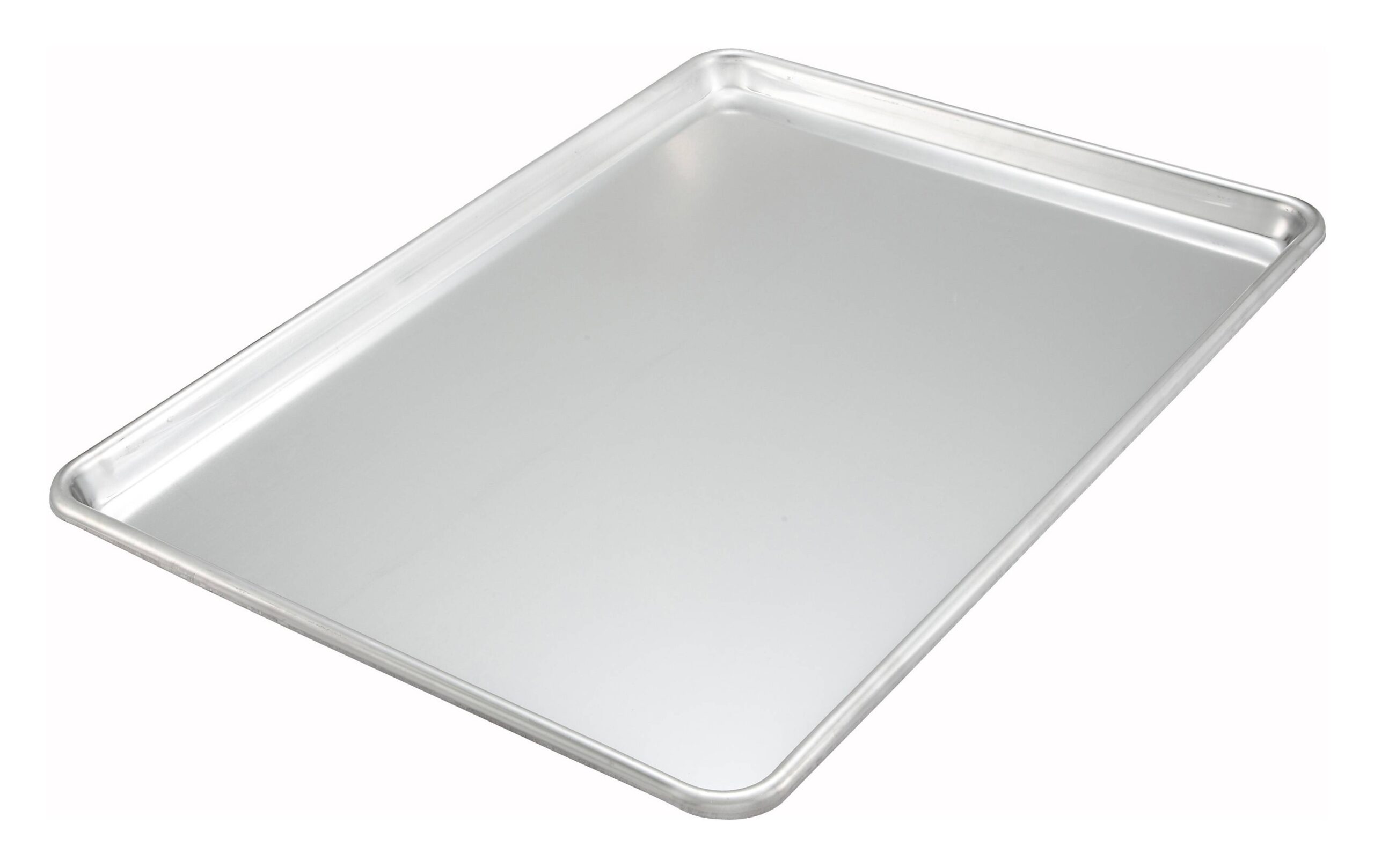 Sheet Pan, Full-Size, 18"x26", Open Bead, 12 Gauge, Aluminum, NSF