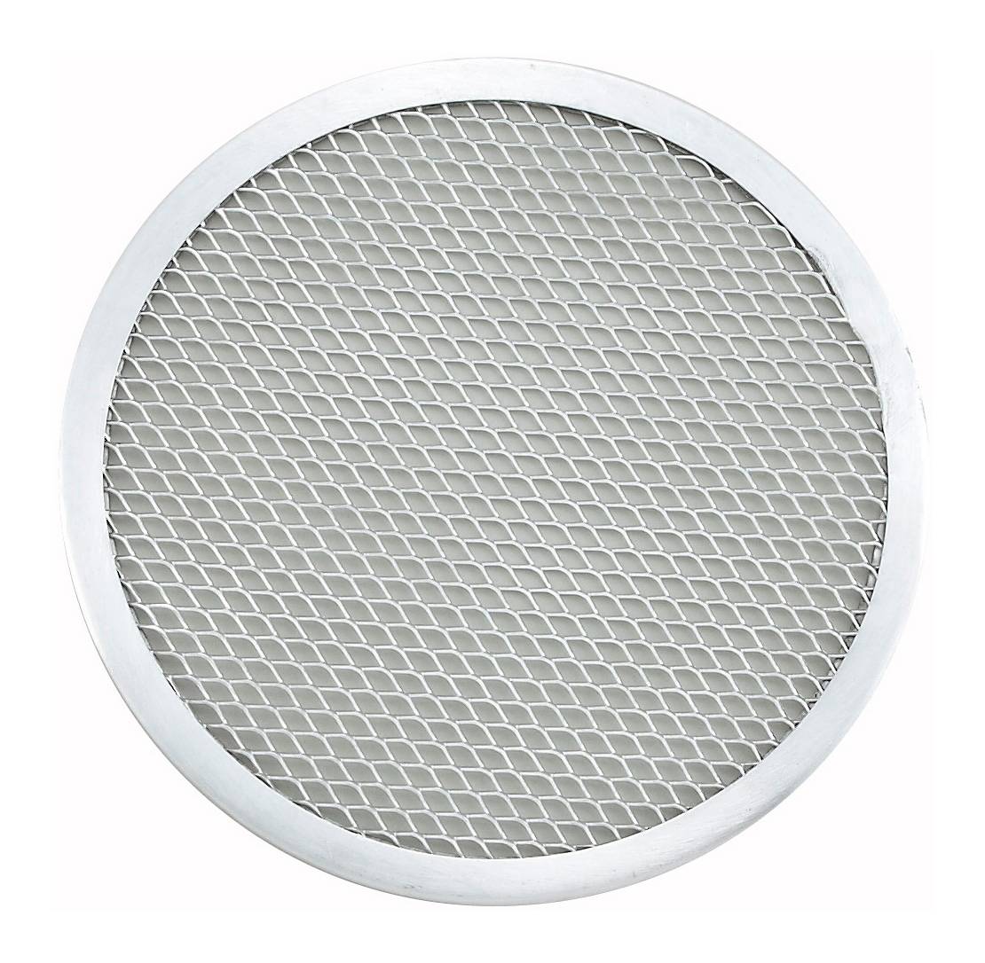 8" Seamless Pizza Screen, Alu