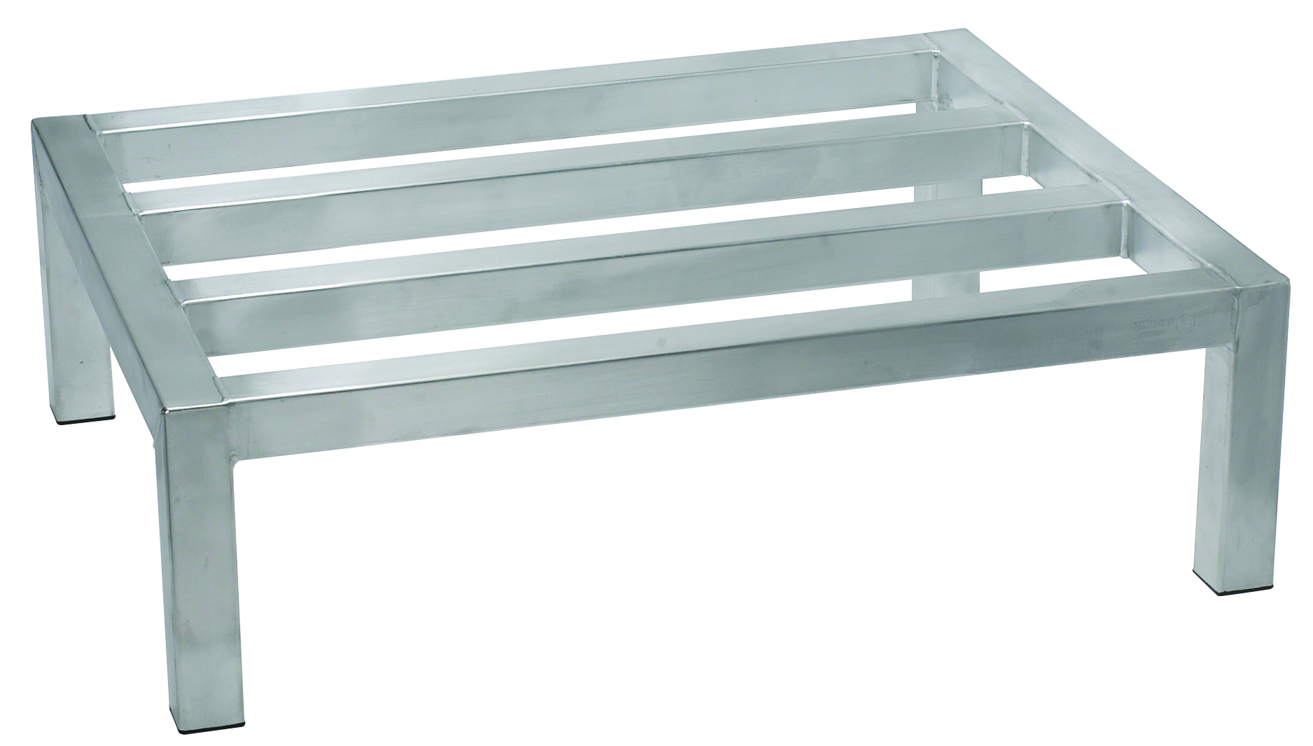 Dunnage Rack, 14" x 24" x 8", Aluminum, NSF