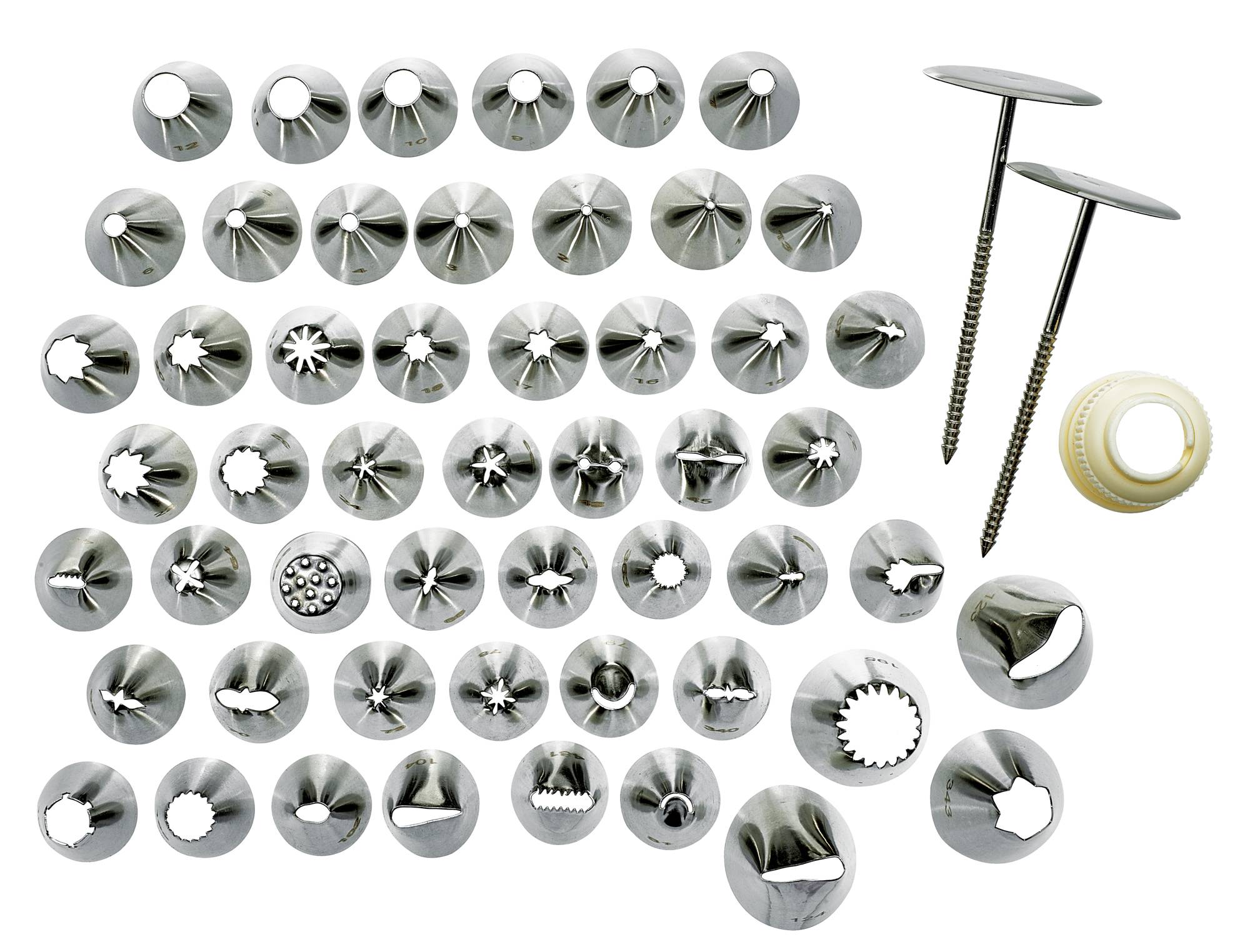 Cake Decorating Set, 52 Tips, S/S