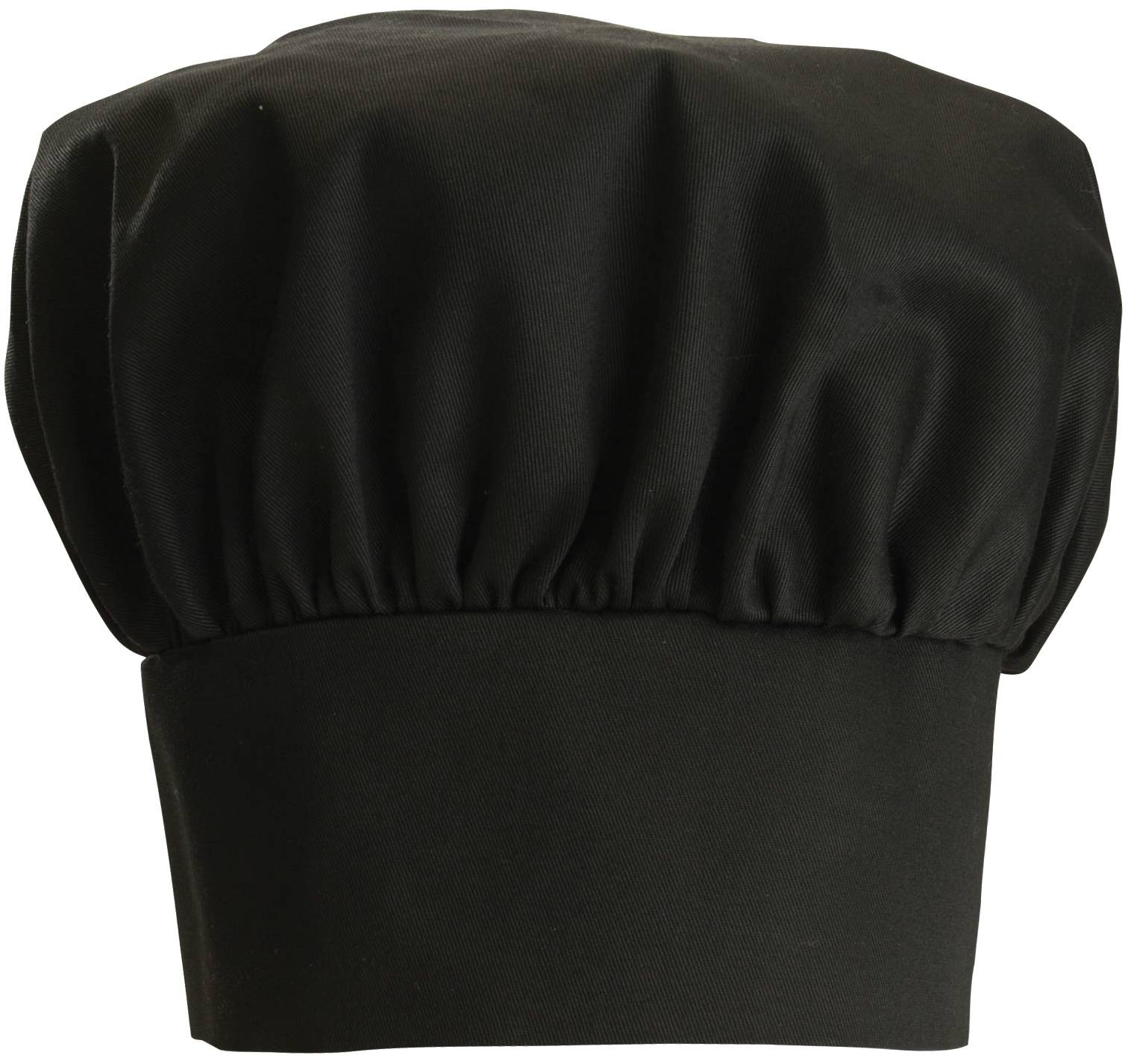 Chef Hat, 13", Velcro Closure, Black
