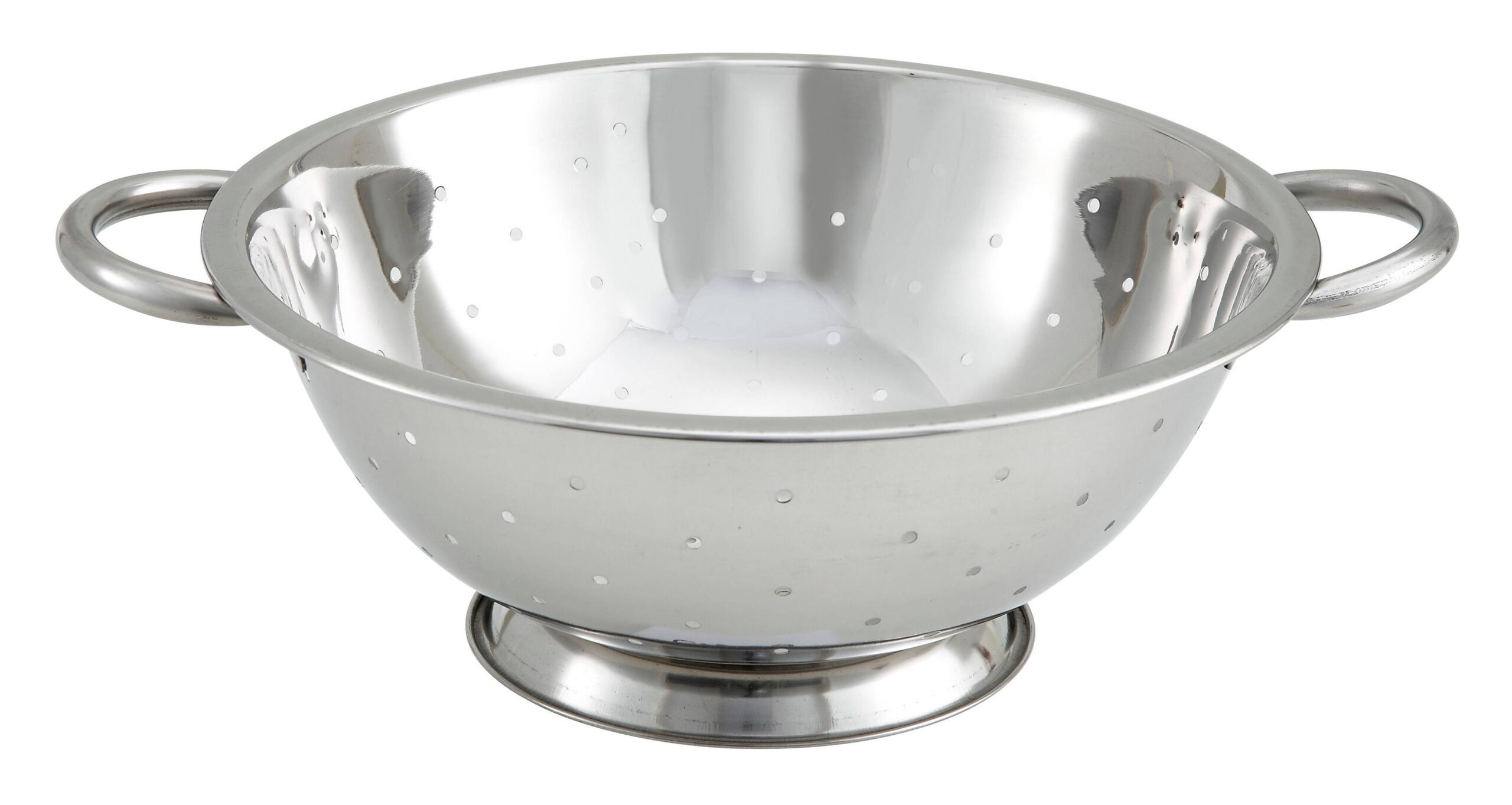 3qt Colander, 10" Dia Bowl, S/S