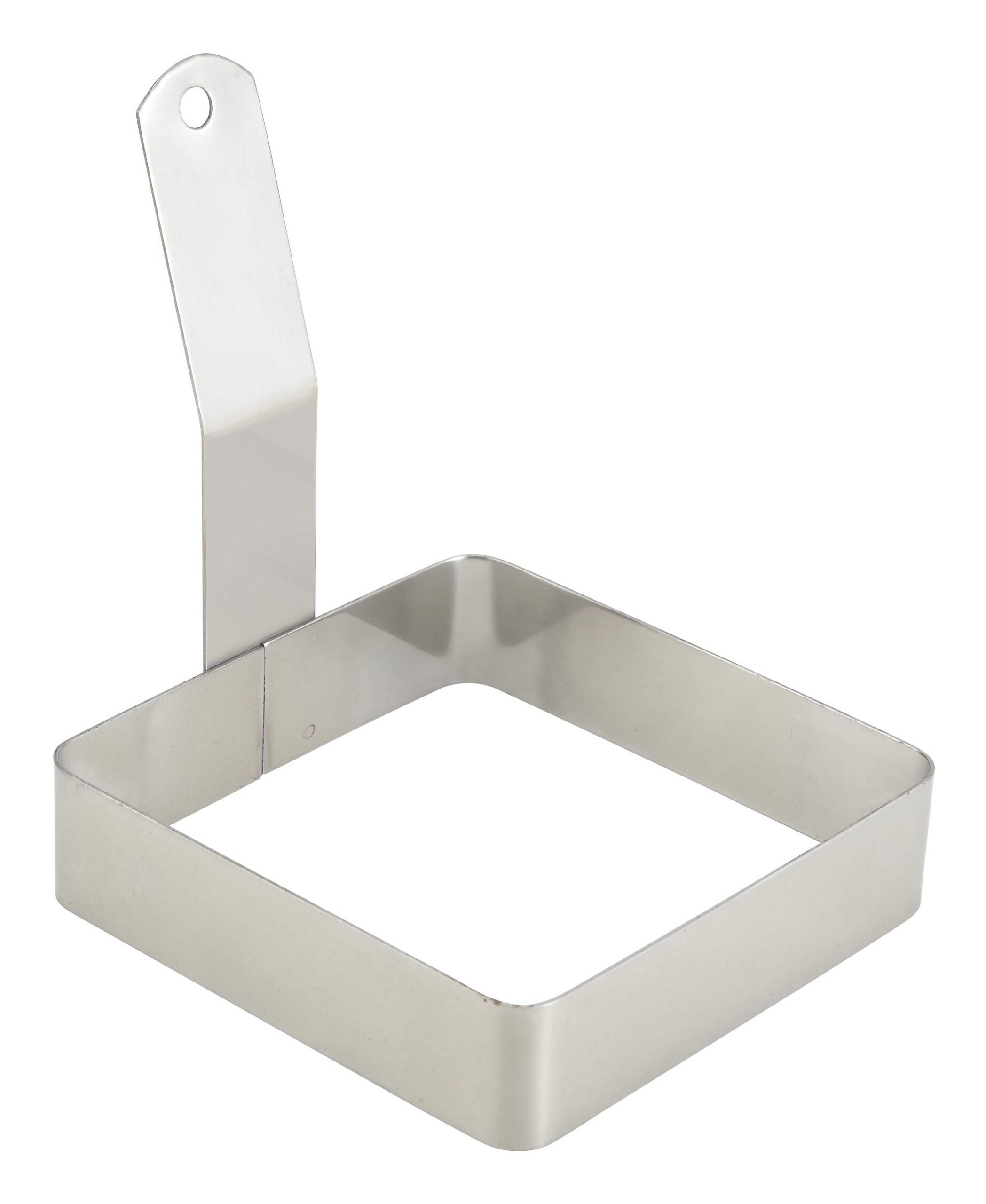 4" Egg Ring, Square, S/S