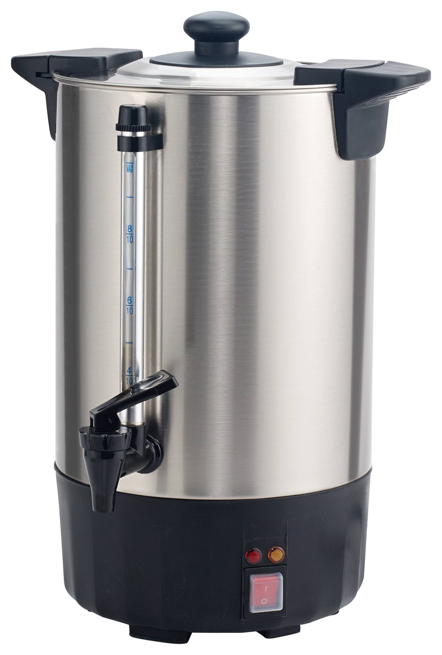 Commercial 50-Cup (8L) Stainless Steel Water Boiler, 110-120V, 1300W