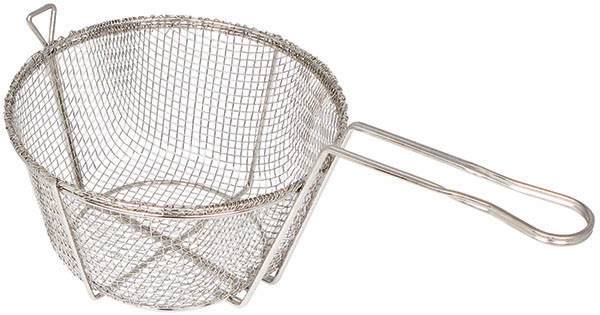 Fry Basket, Wire, 8-1/2"Dia x 4-1/4"H