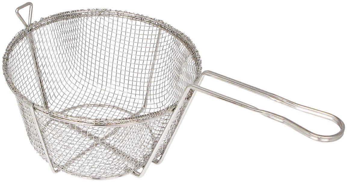 Fry Basket, Wire, 9-1/2"Dia x 5-3/4"H