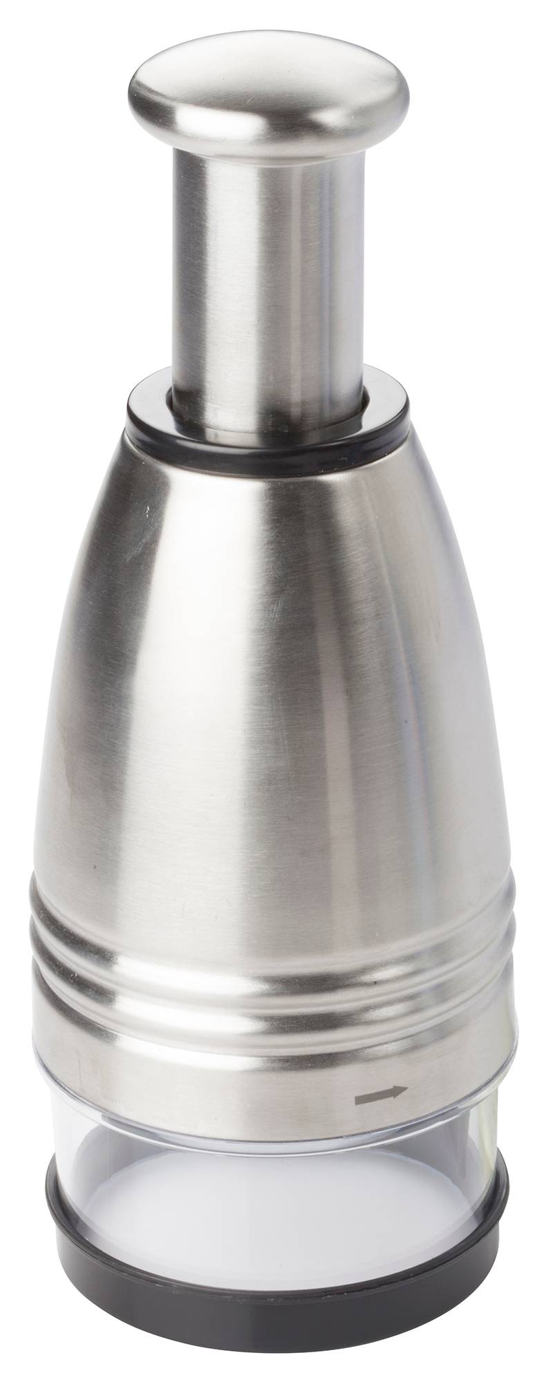 Food Chopper, Plastic Base, S/S