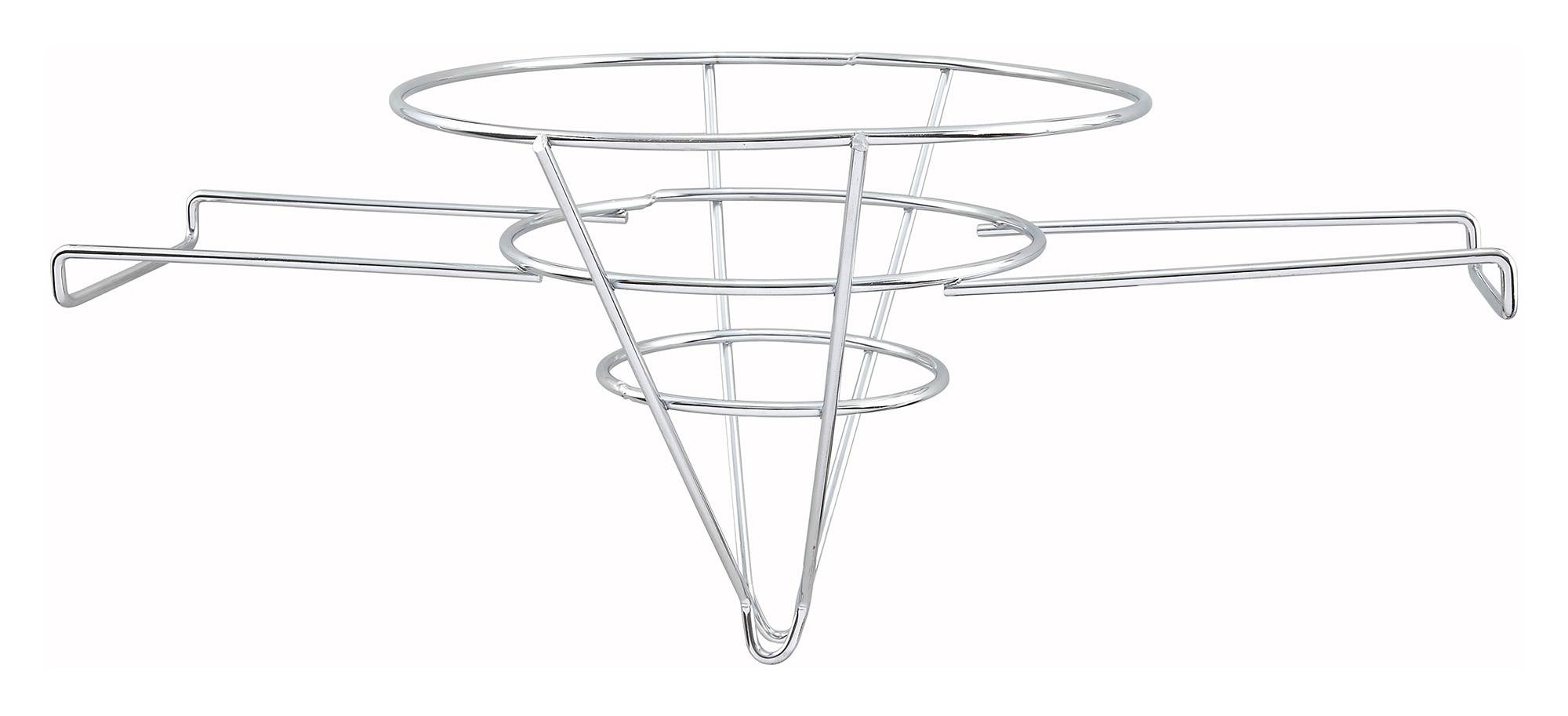 Fryer Filter Stand, Chrome Plated