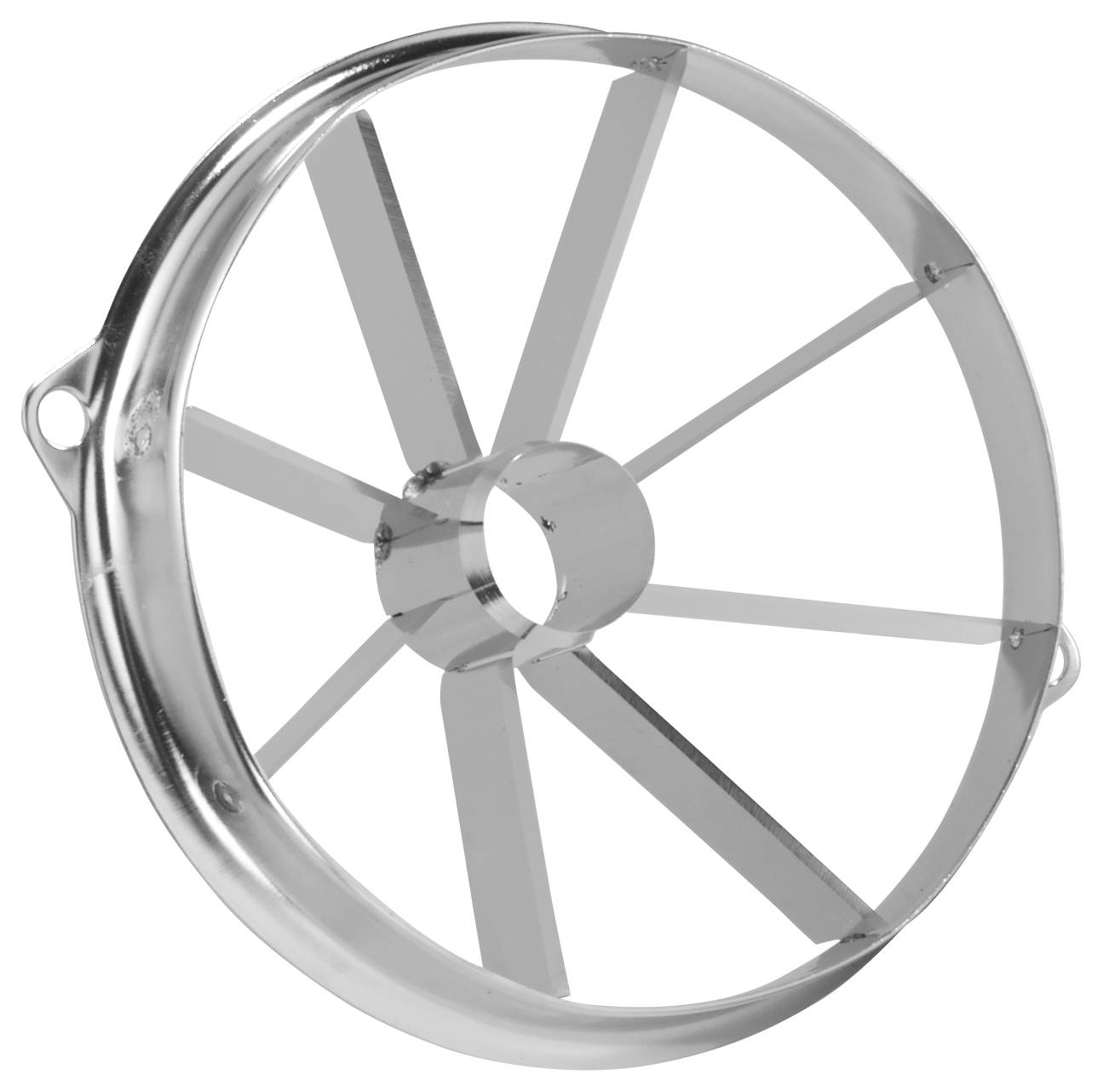 Apple core blade w/ screws in blister package, 8 slices