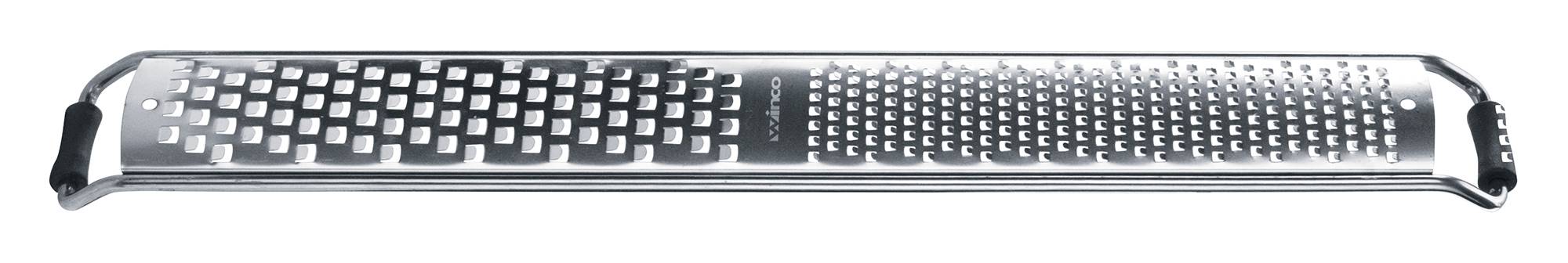 Grater w/Soft Grip Hdl & Anti-slip Feet, Zester/Fine, S/S