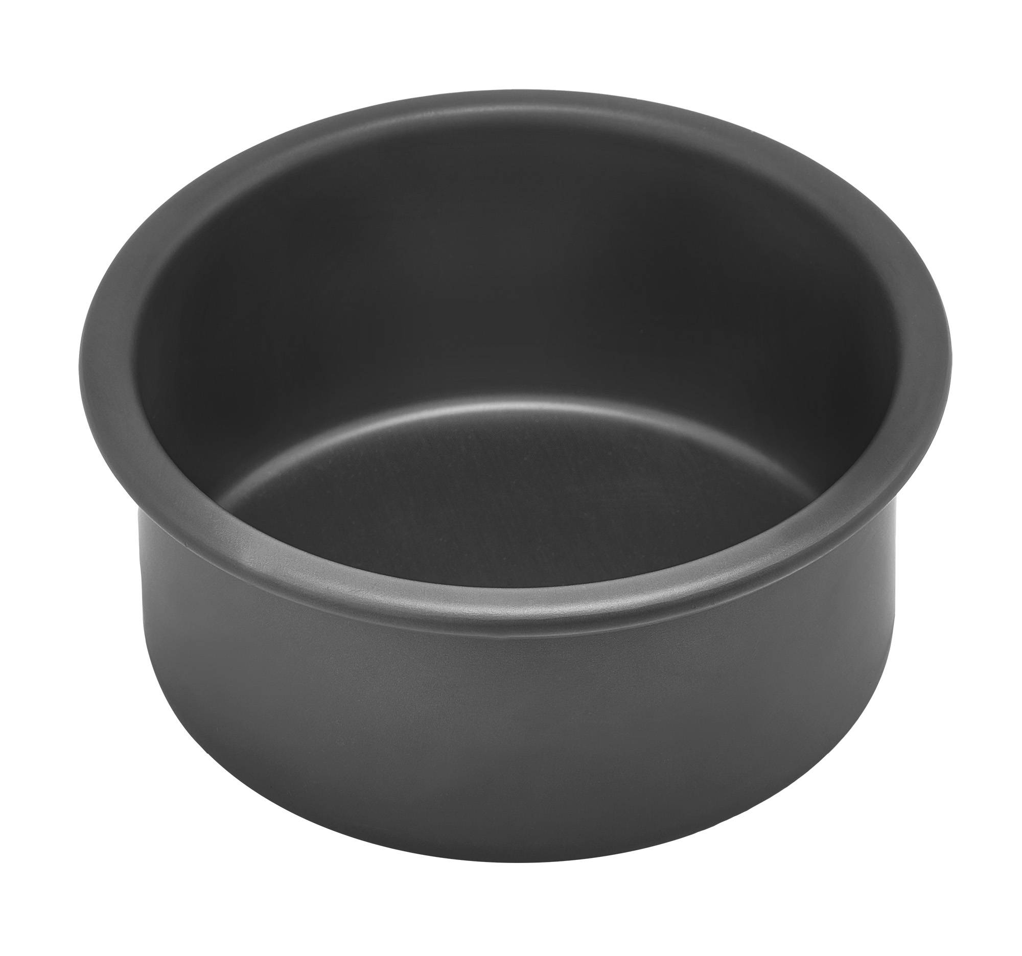 4" Round Cake Pan, Anodized Alu, 2"H