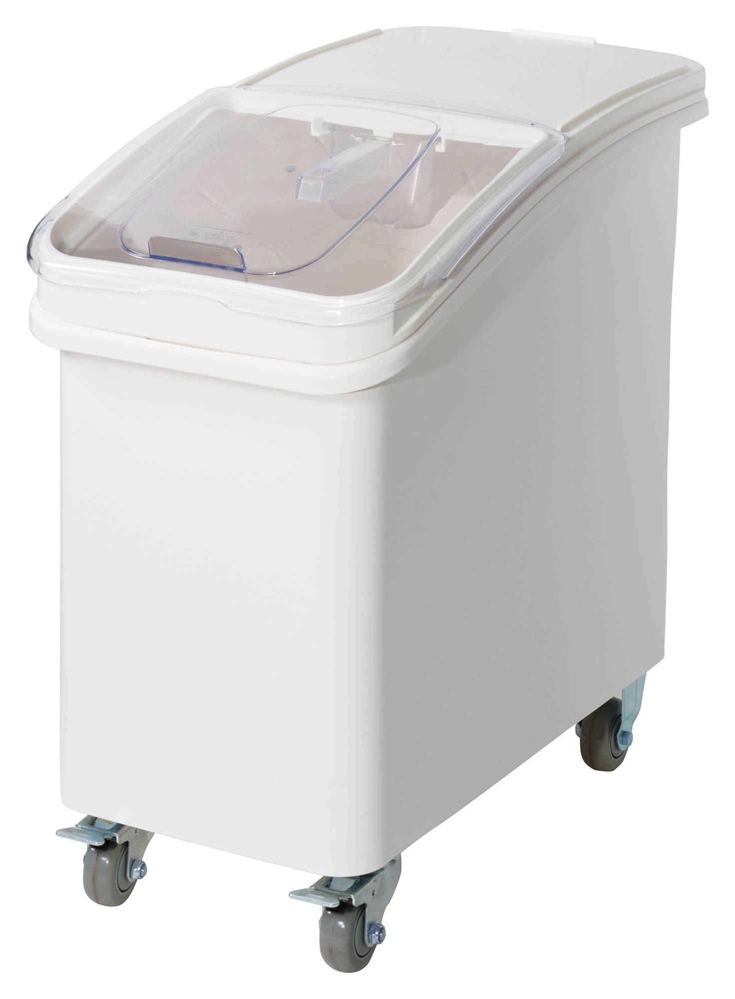 27gal Ingredient Bin w/Brake Casters and Scoop