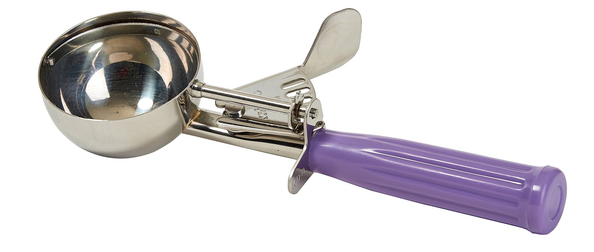 Ice Cream Disher, Size 10, Purple PP Hdl, Allergen Free