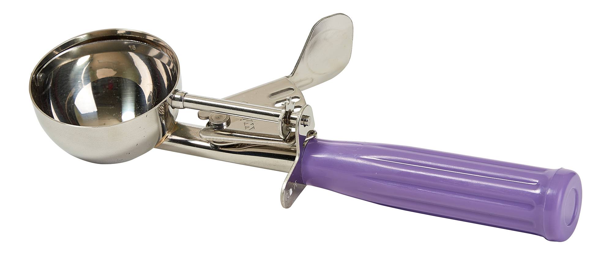Ice Cream Disher, Size 16, Purple PP Hdl, Allergen Free