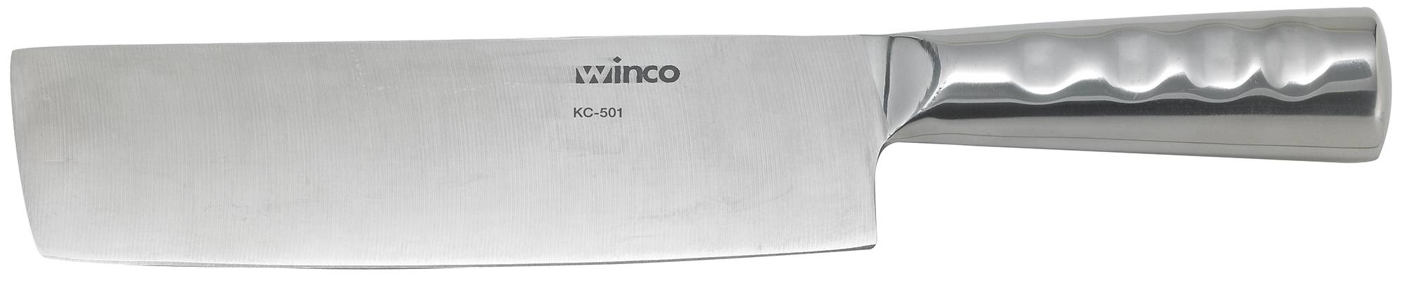 Chinese Cleaver, Steel Hdl, 8" x 2-1/4" Blade