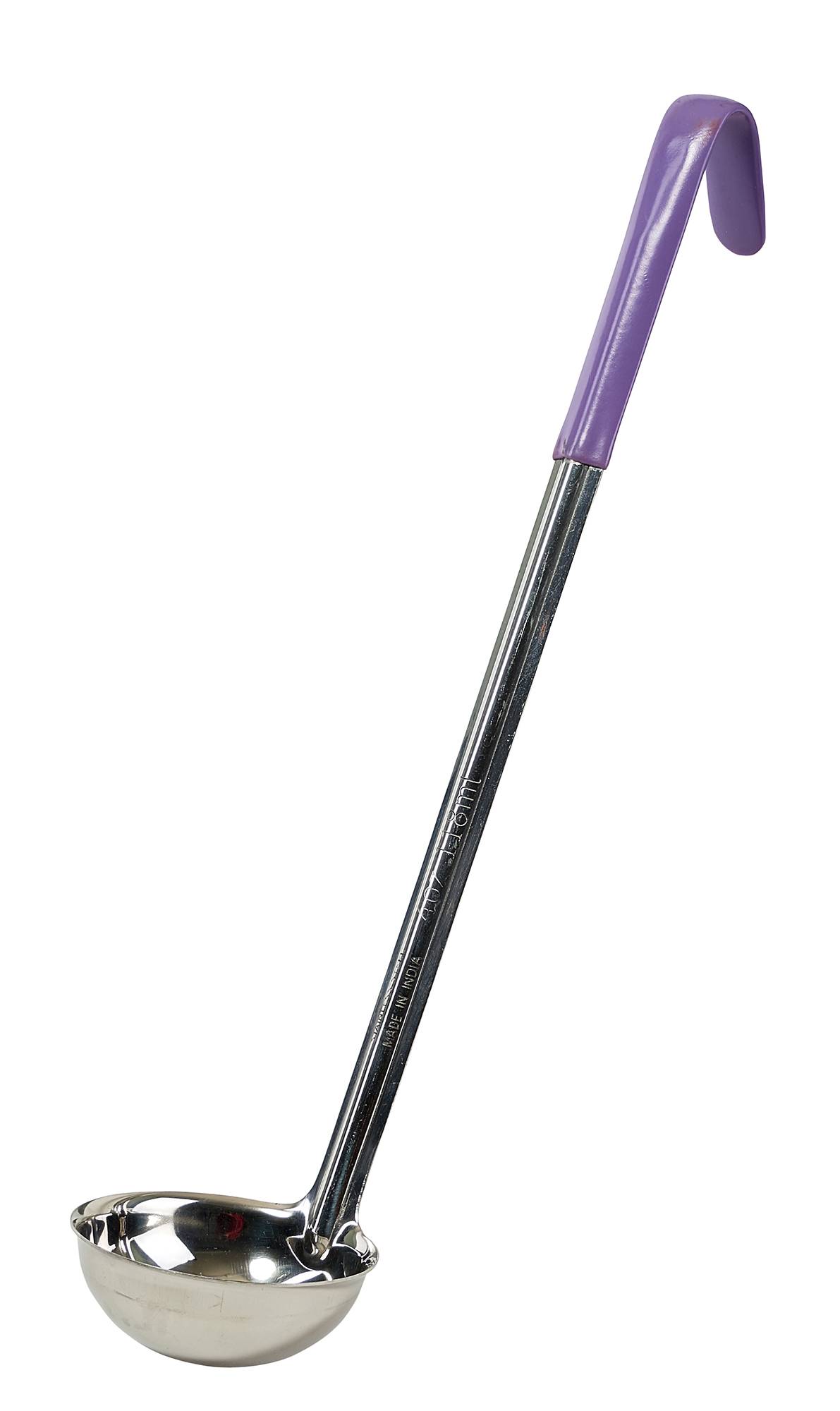 4oz, Ladle, One-piece, Purple, S/S, Allergen Free