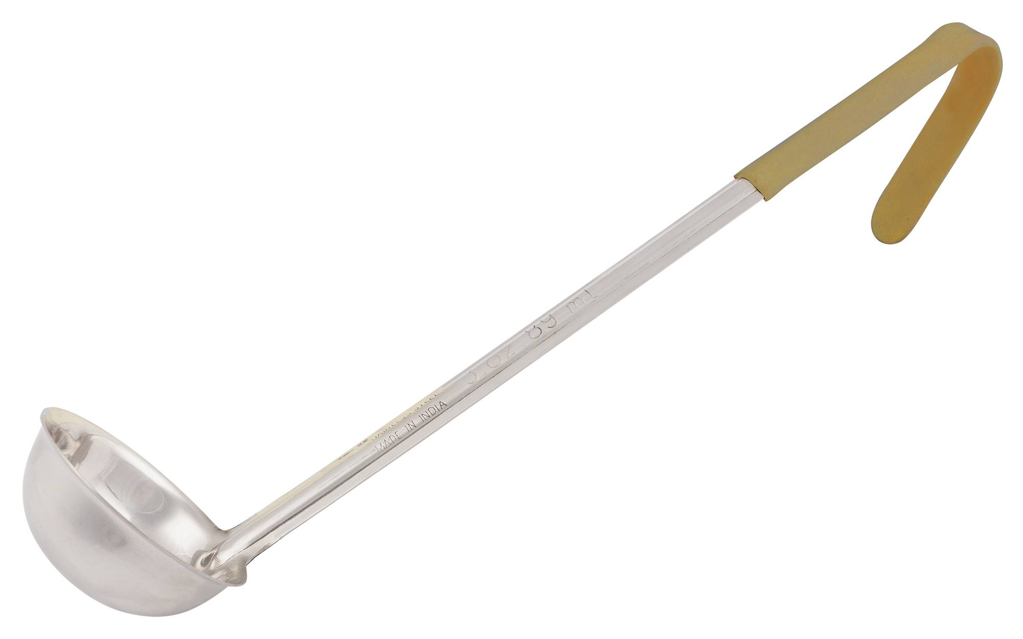 Winco Prime One-piece S/S 3oz Ladle, Tan, NSF