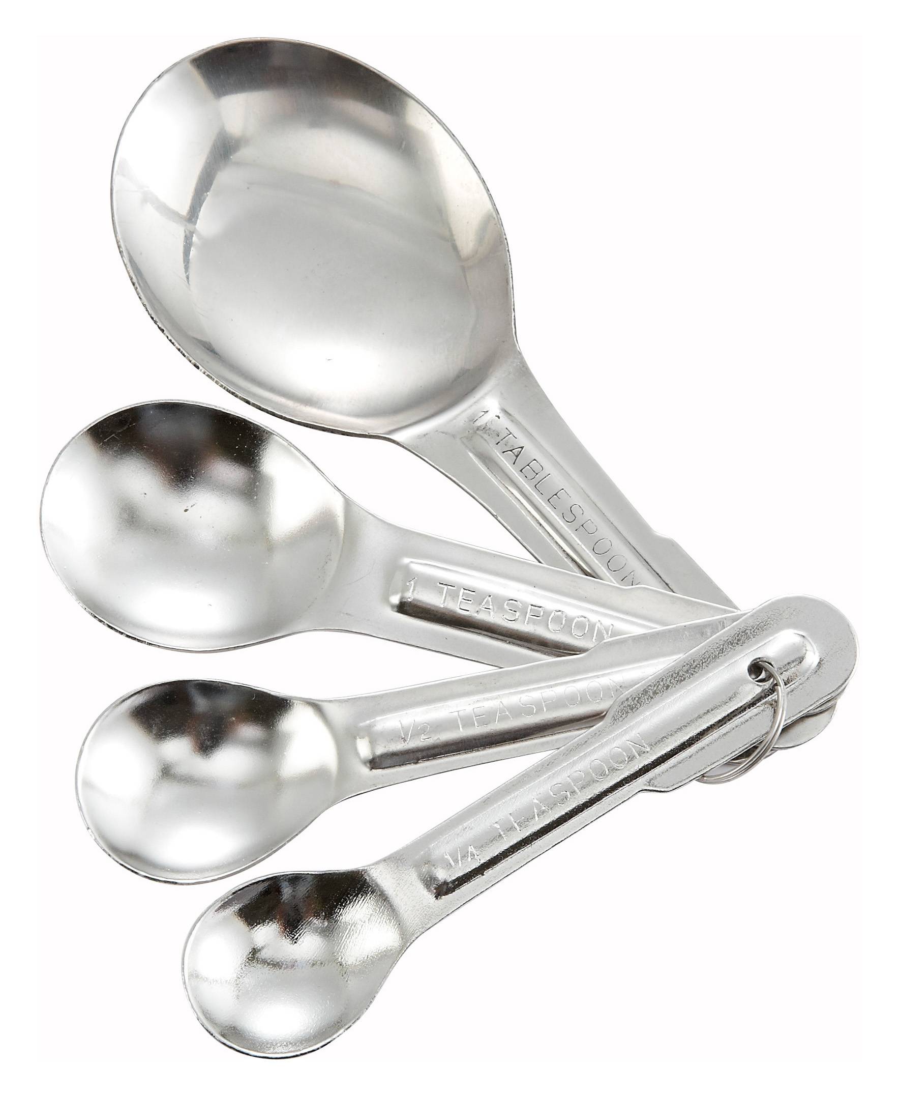 Measuring Spoon Set, 4-piece, Economy, S/S