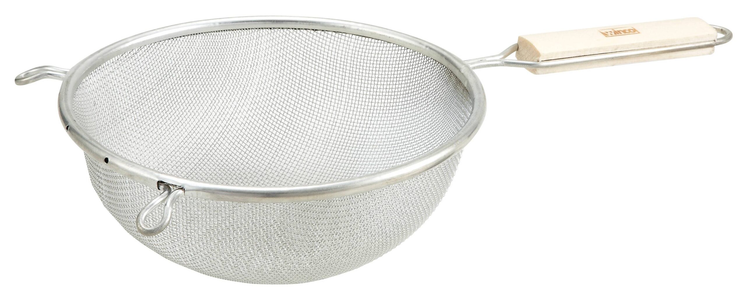 6-1/4" Single Mesh Strainer, Medium, Tin