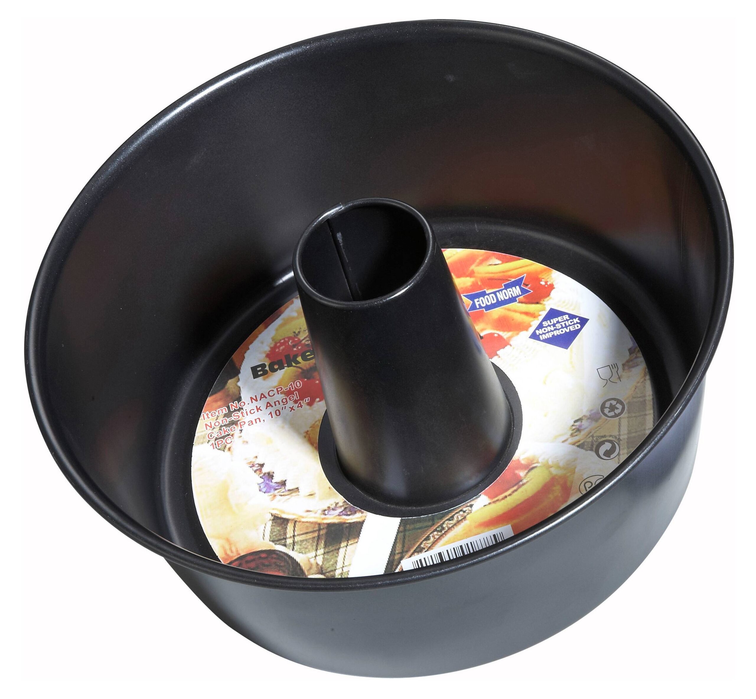 Angel Cake Pan, Non-stick, 10" x 4", Carbon Steel