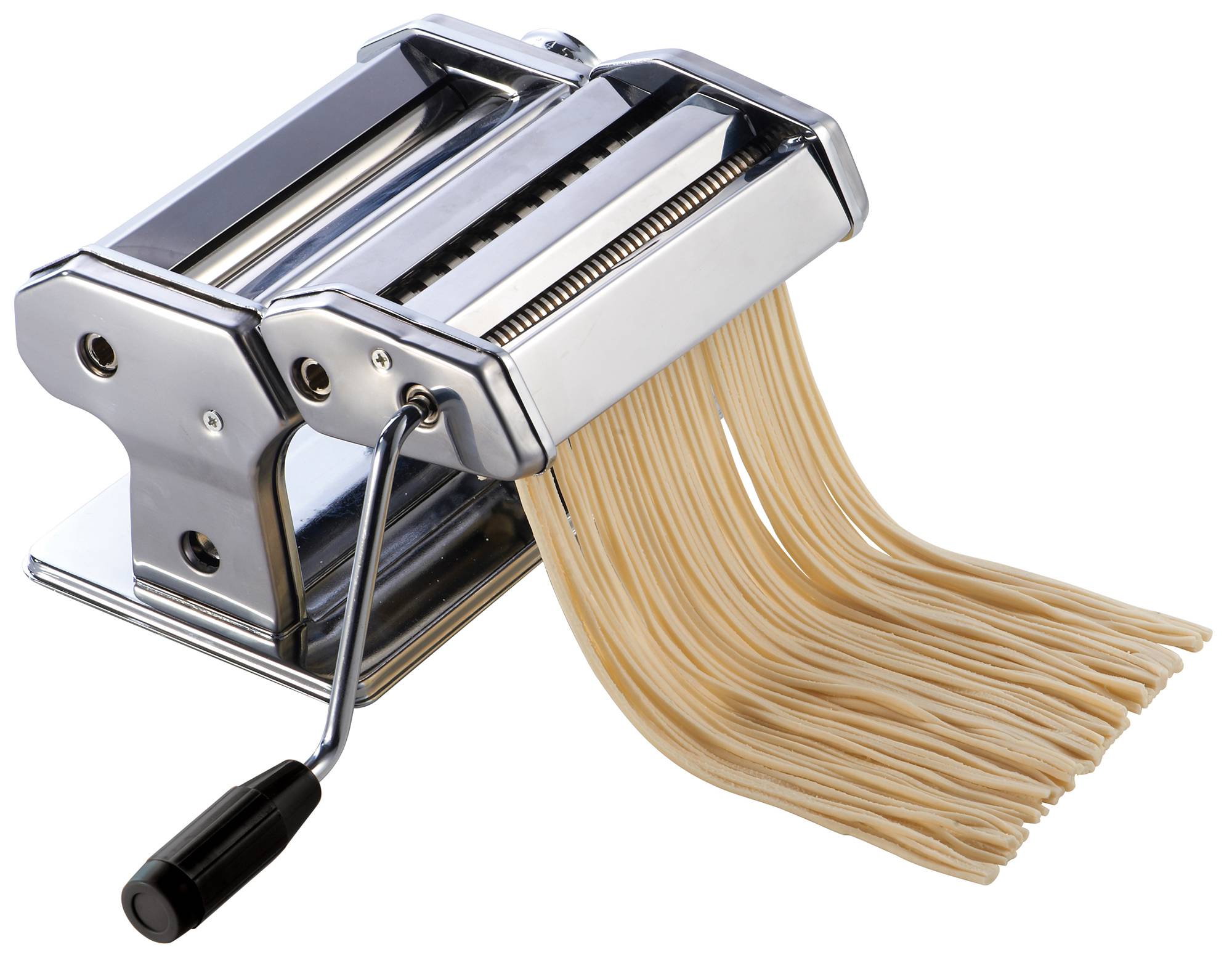 Pasta maker with detachable cutter, 7" W