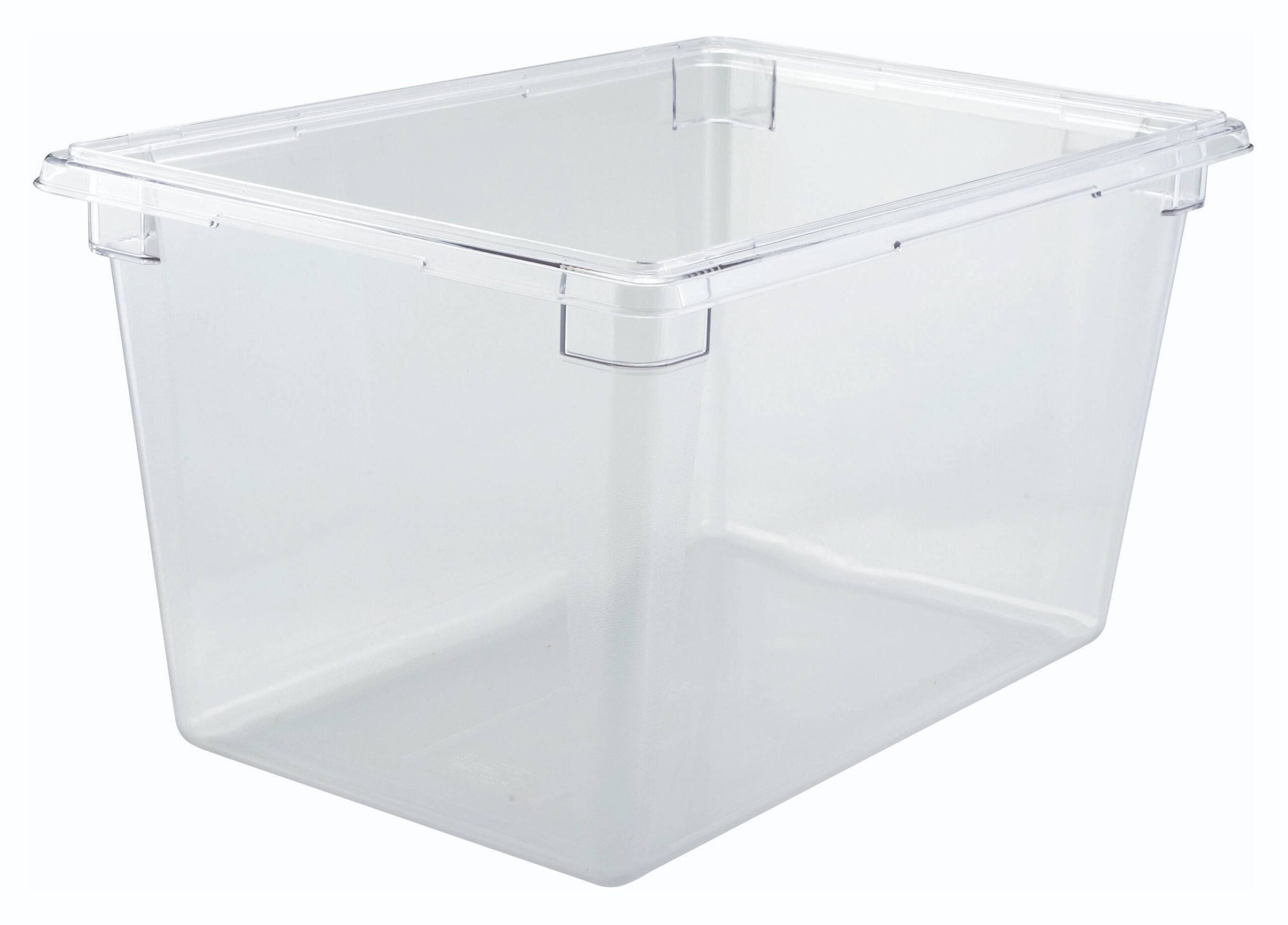 Food Storage Box, 18" x 26" x 15", Clear, PC
