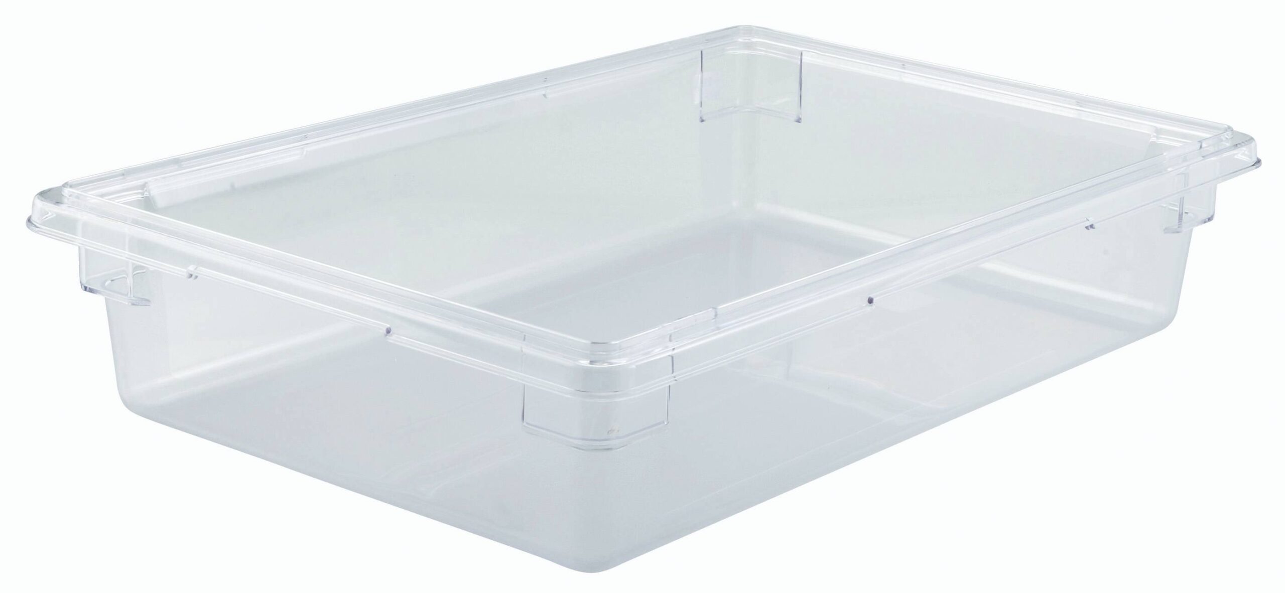 Food Storage Box, 18" x 26" x 6", Clear, PC