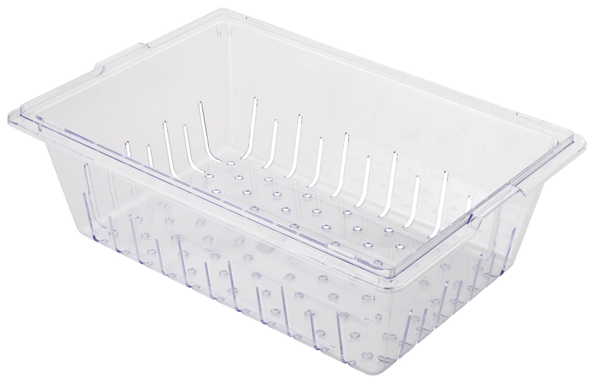 Colander, 18"x26"x8.5", Clear, PC, for PFSF-9, NSF