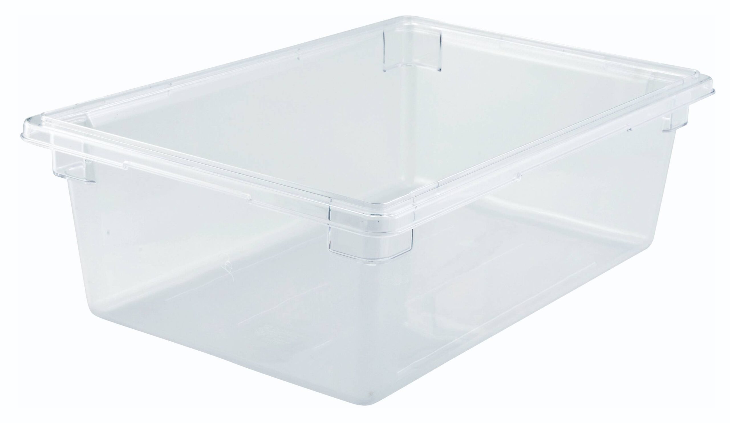 Food Storage Box, 18" x 26" x 9", Clear, PC