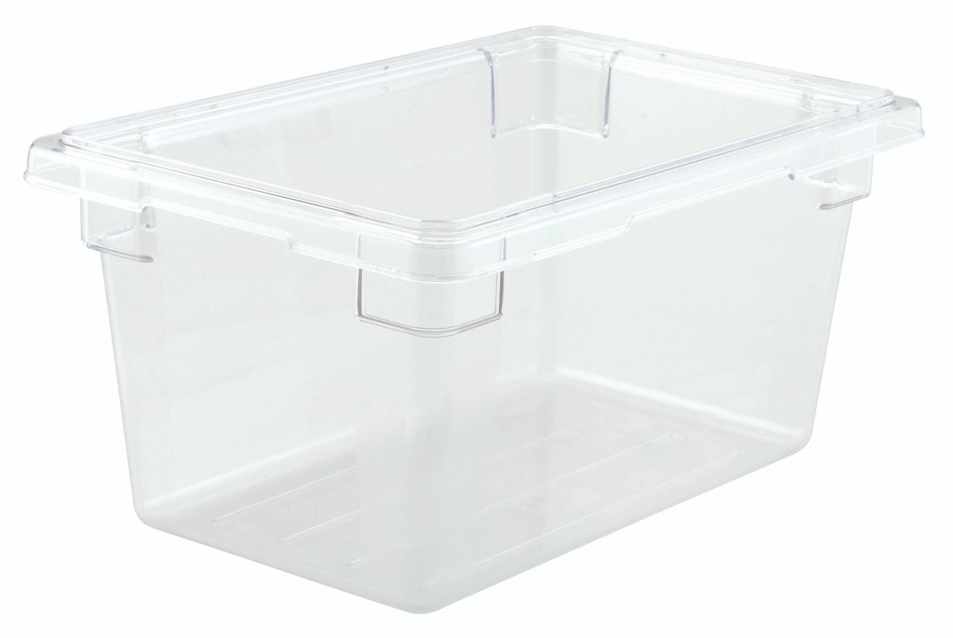 Food Storage Box, 12" x 18" x 9", Clear, PC