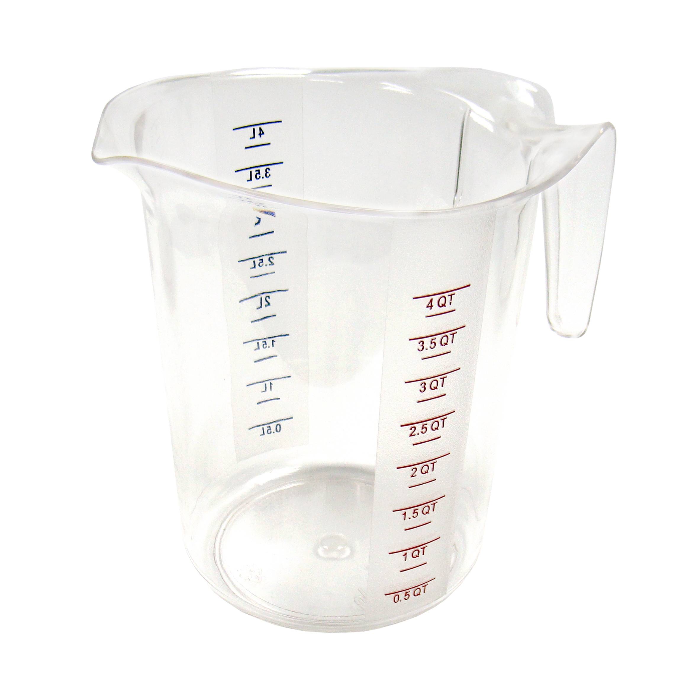4qt Measuring Cup, PC, Color Graduations