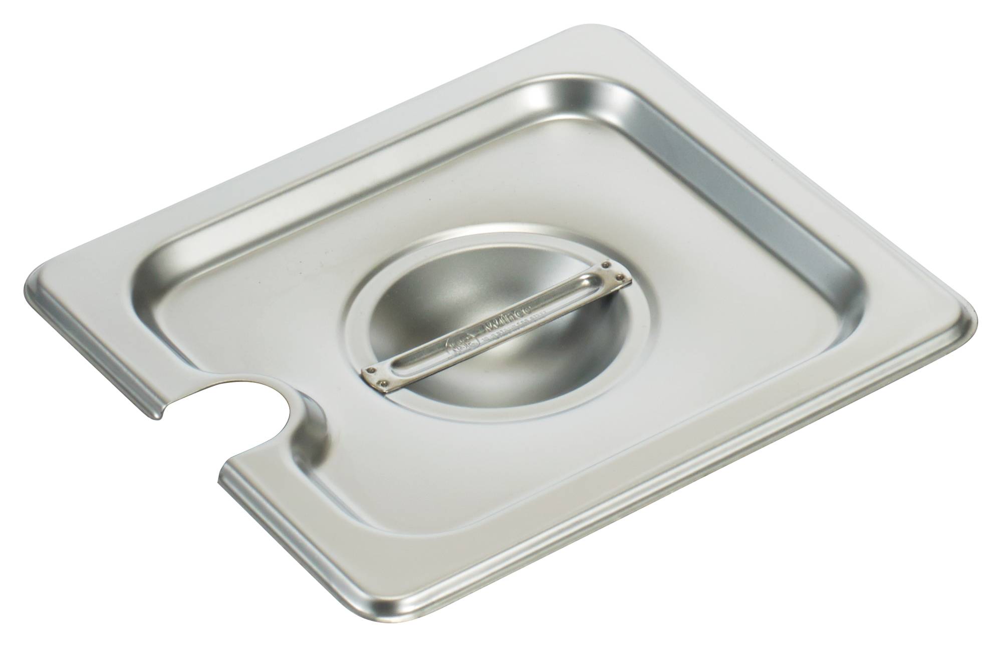 S/S Steam Pan Cover, 1/6 Size, Slotted