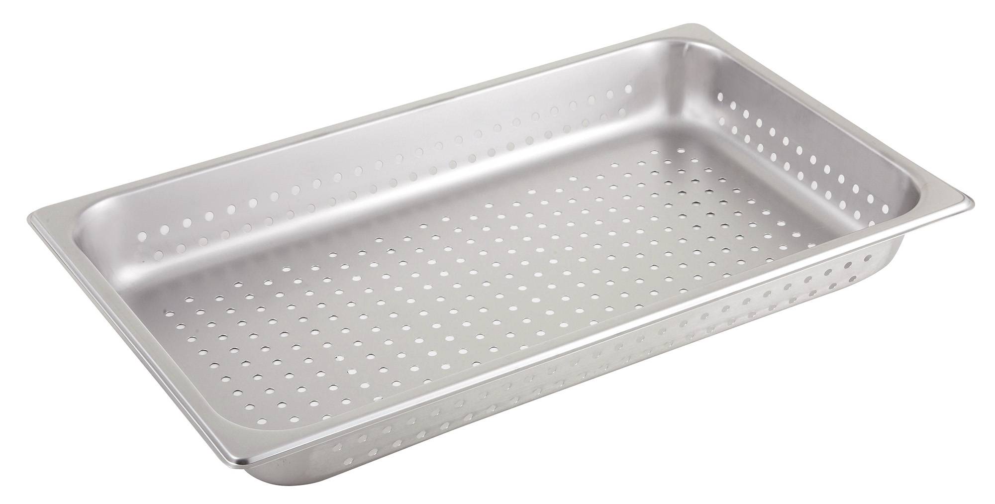 Perforated Steam Pan, Full-size, 2-1/2", S/S