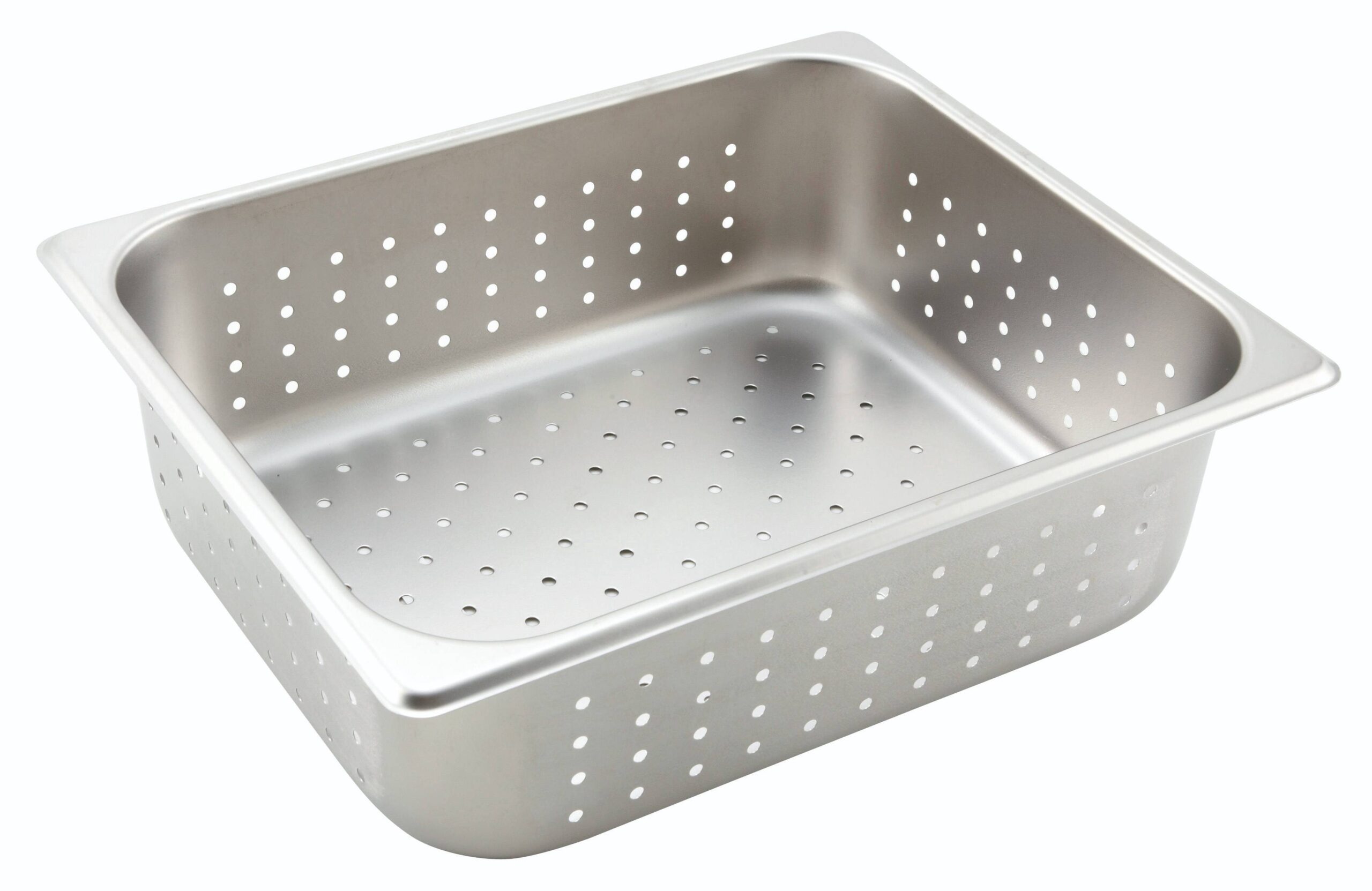 Perforated Steam Pan, Half-size, 4", S/S