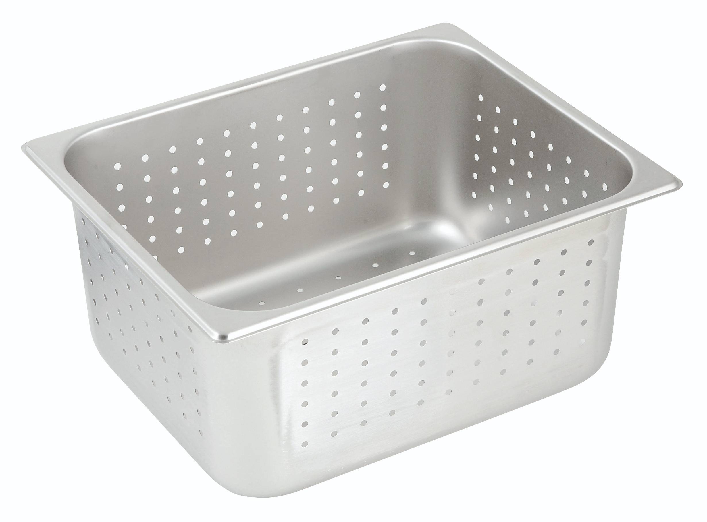 Perforated Steam Pan, Half-size, 6", S/S