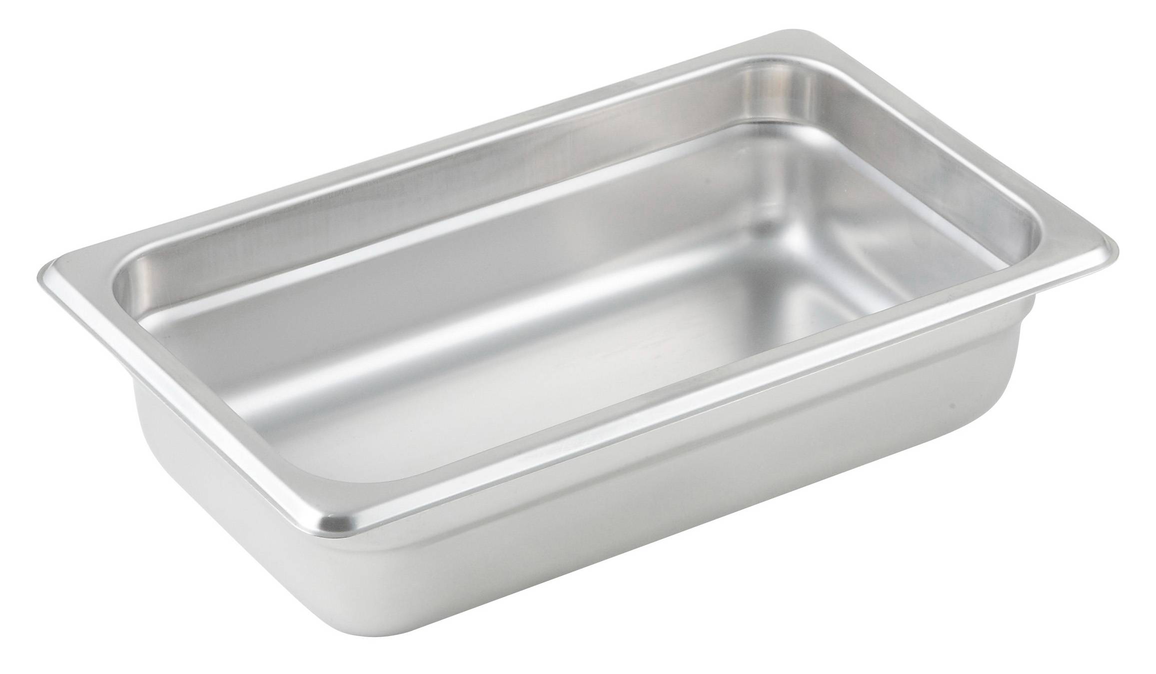 Anti-jam Steam Pan, 1/4 Size, 2-1/2", 25 Ga S/S