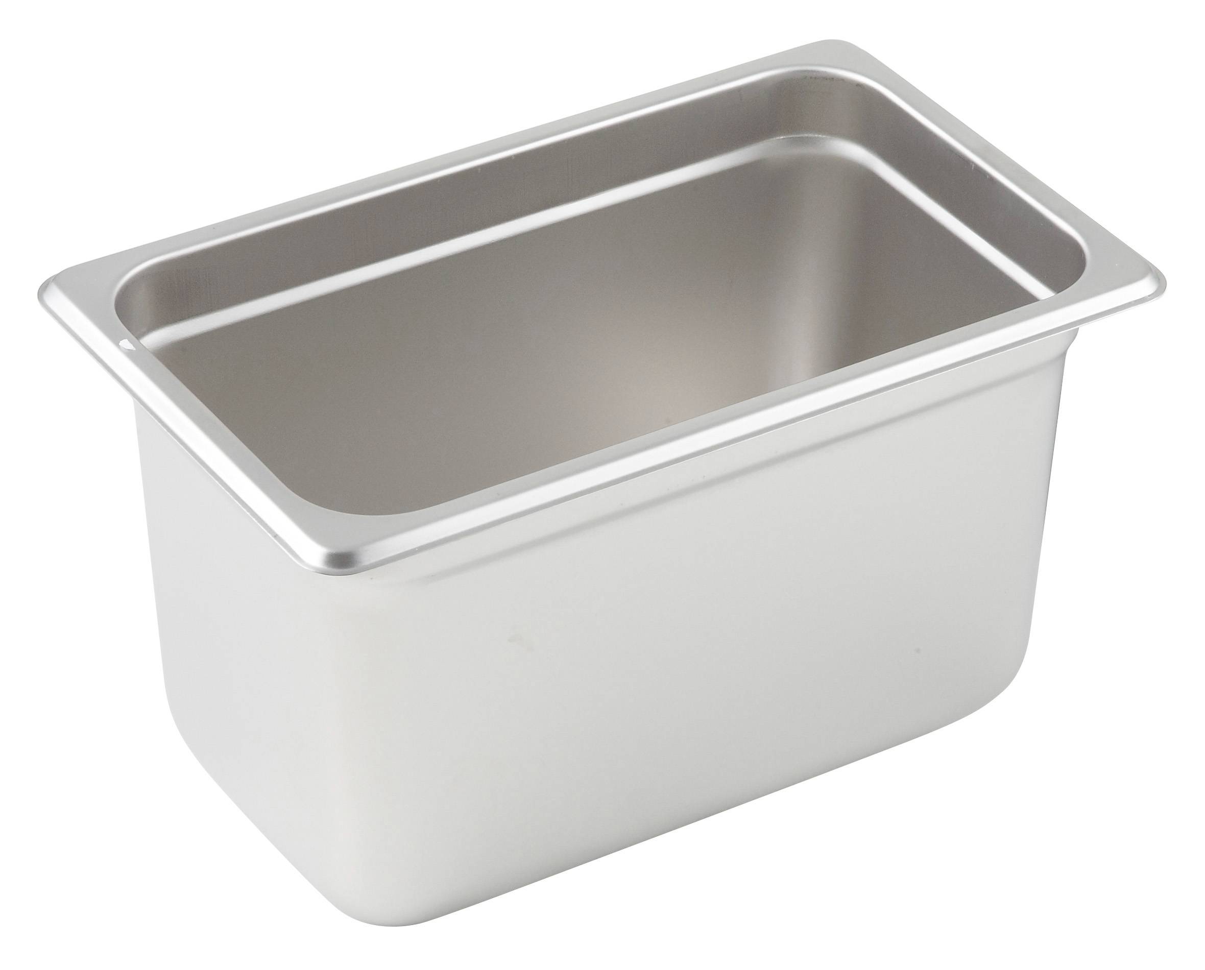 Anti-jam Steam Pan, 1/4 Size, 6", 25 Ga S/S