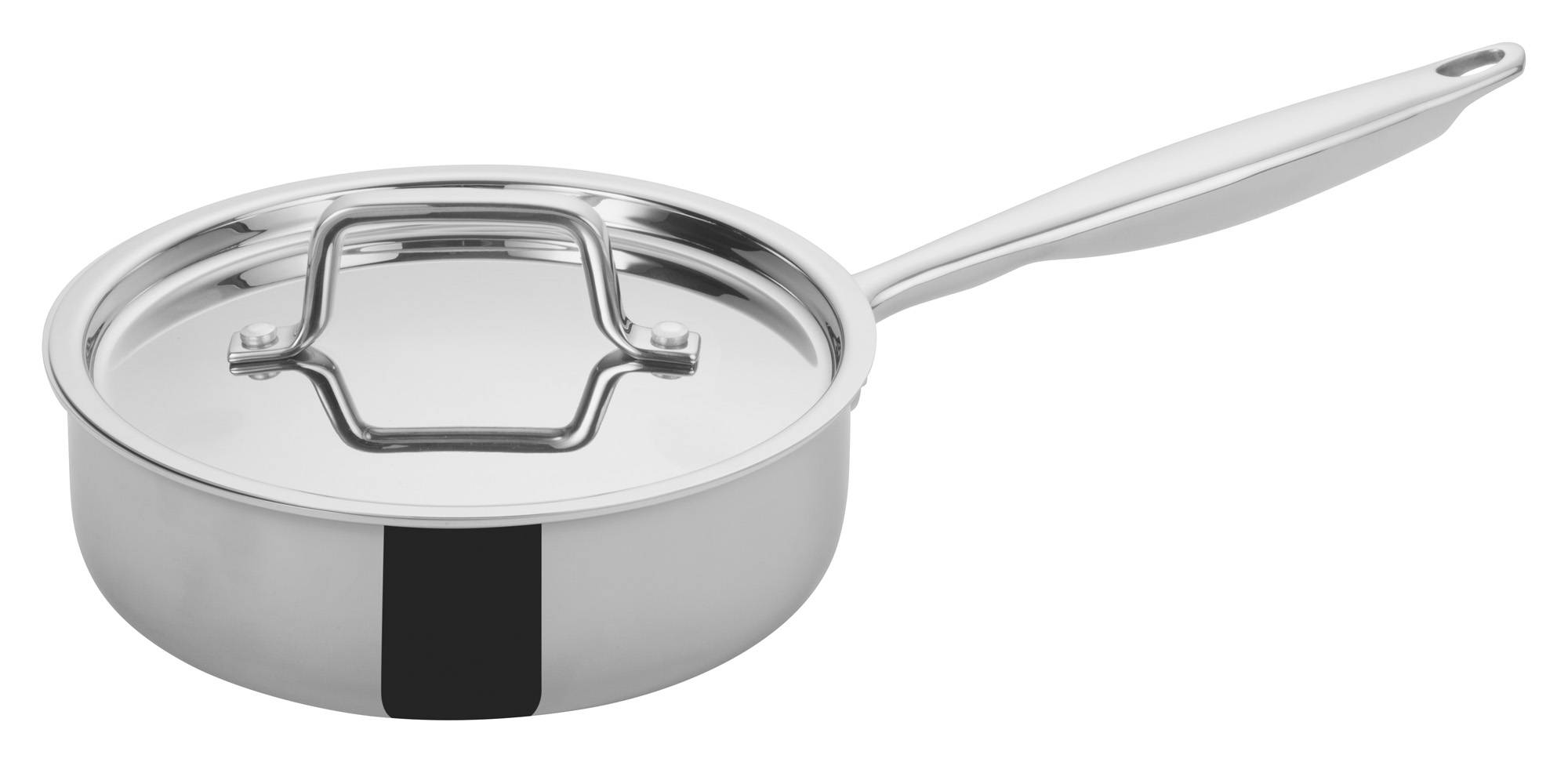 2qt Triply S/S Saute Pan w/ Cover