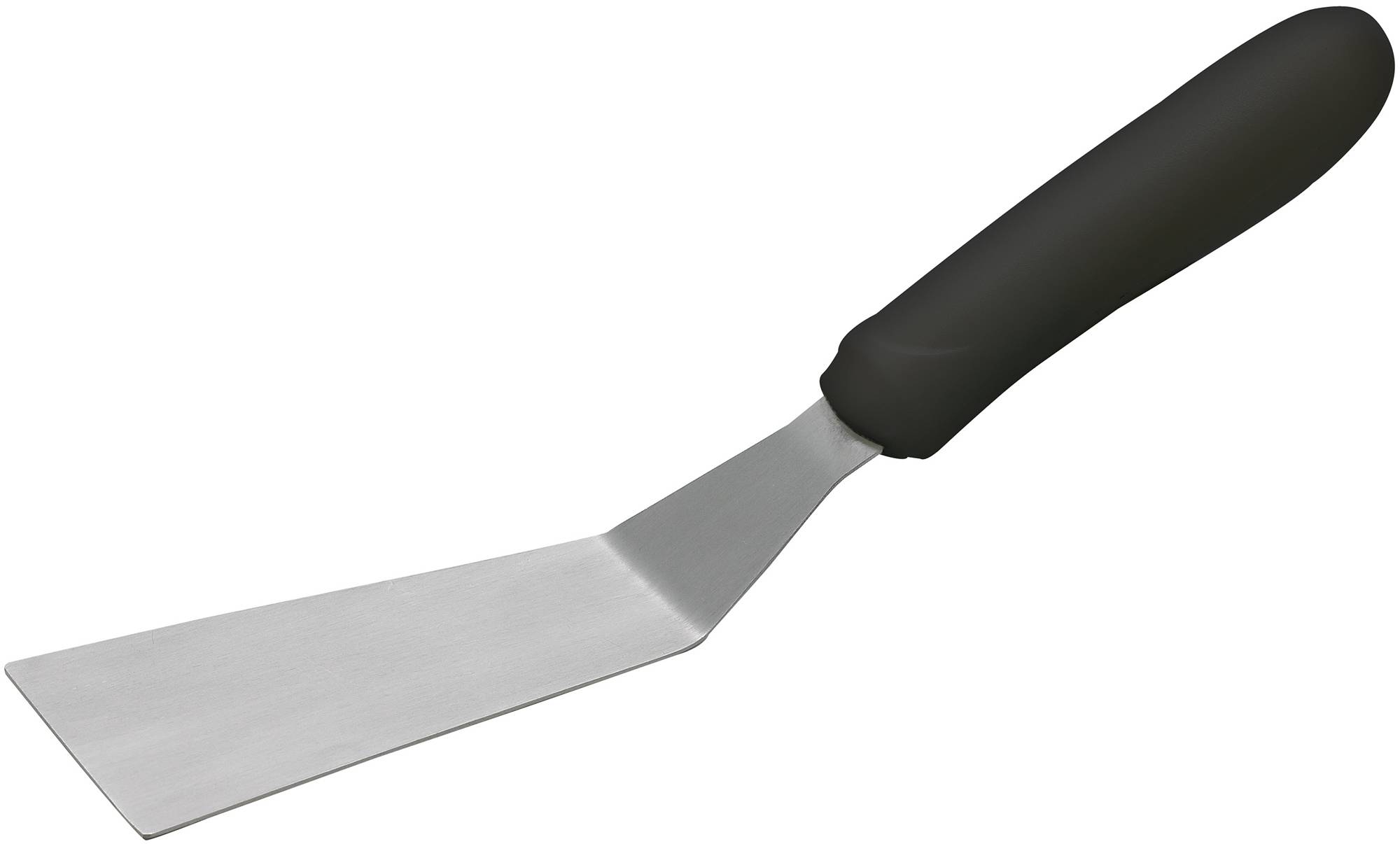 Grill Spatula w/Offset, Black PP Hdl, 4-1/4" x 2-3/16" Blade