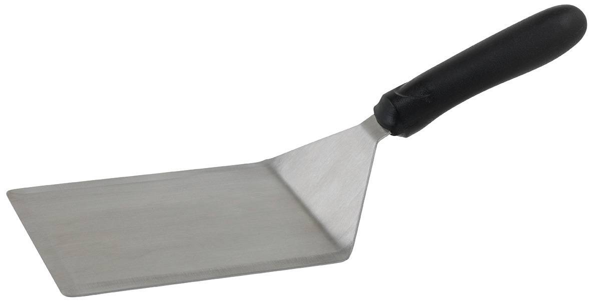 Extra Heavy Turner w/Cutting Edge, Black PP Hdl, 5" x 6" Blade