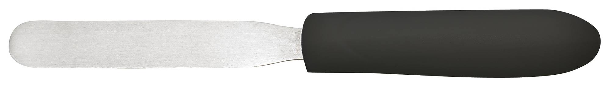 Bakery Spatula, Black PP Hdl, 4" x-3/4" Blade