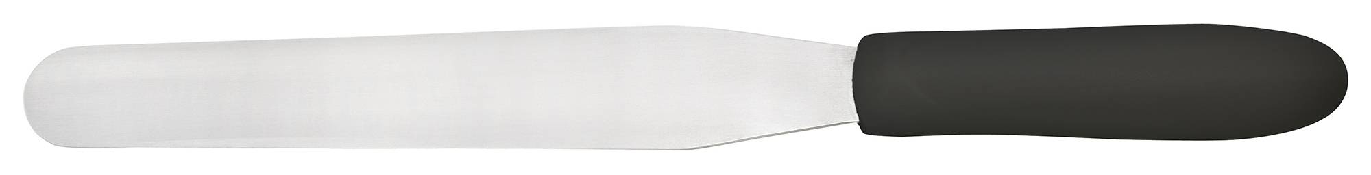 Bakery Spatula, Black PP Hdl, 7-15/16" x 1-1/4" Blade