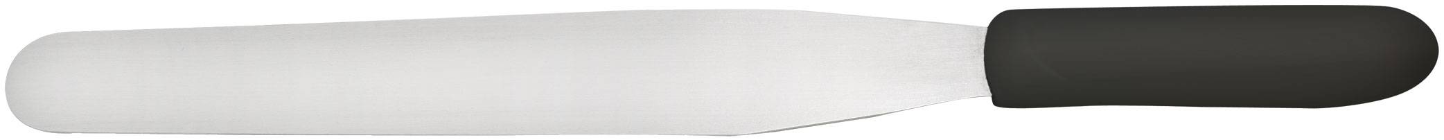 Bakery Spatula, Black PP Hdl, 10" x 1-3/8" Blade
